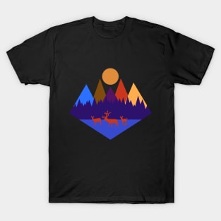 Mountain Scene #6 T-Shirt
